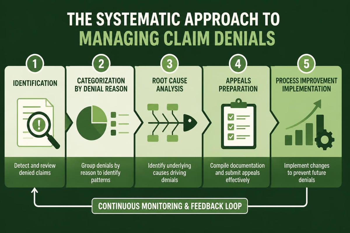 Denial management workflow