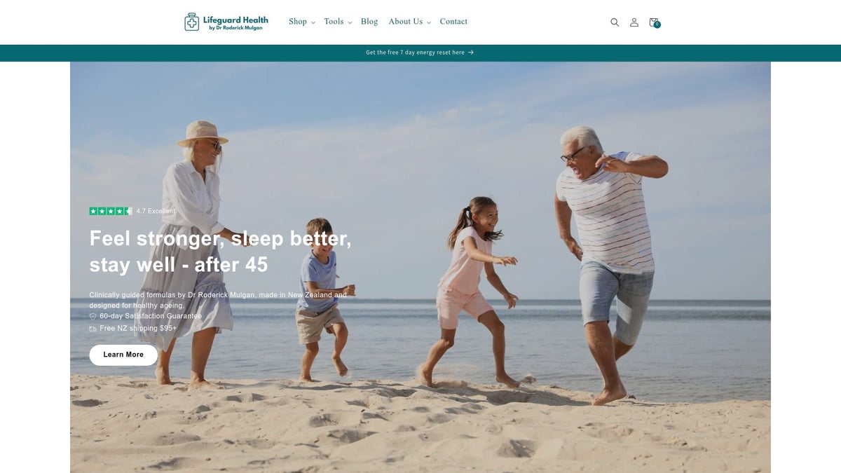 The Essential Guide to Additional Supplements (2026) - Lifeguard Health: Doctor-Formulated Supplements for Healthy Ageing