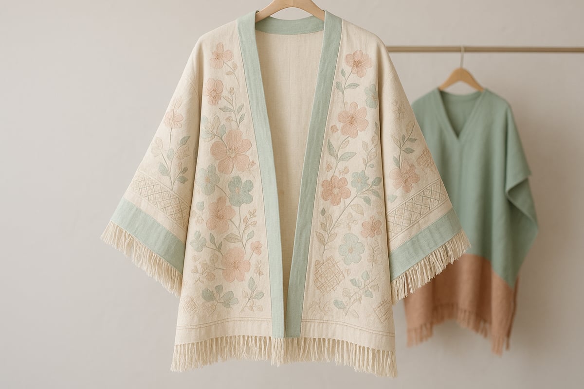 Trend colors, patterns and details: The kimono highlights of 2025