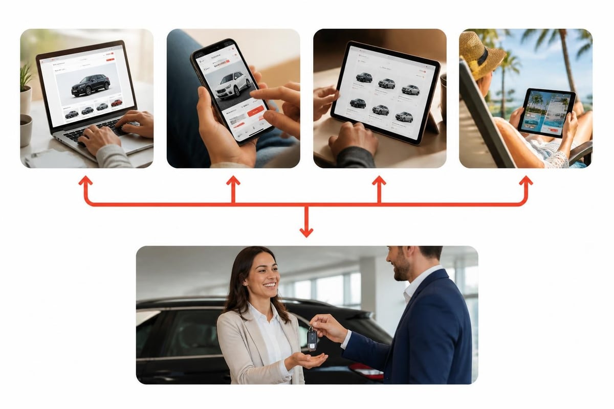 Car rental booking channels
