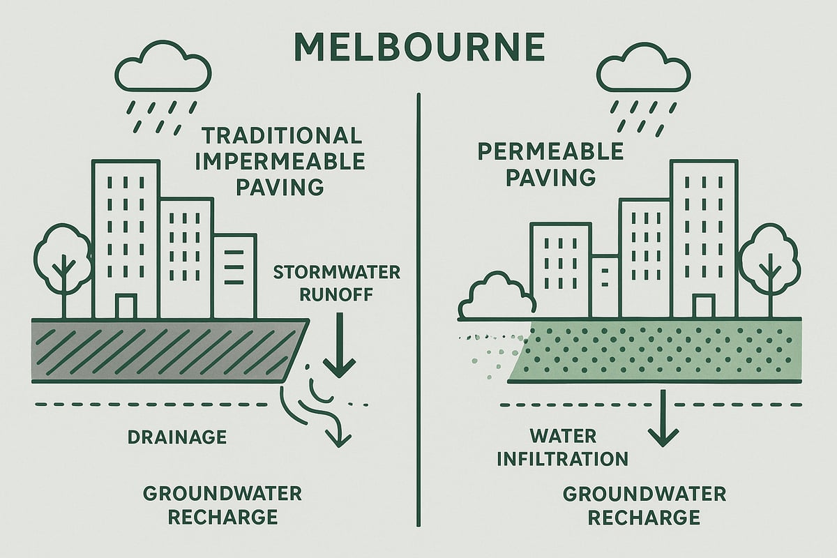 Why Choose Permeable Paving in Melbourne?