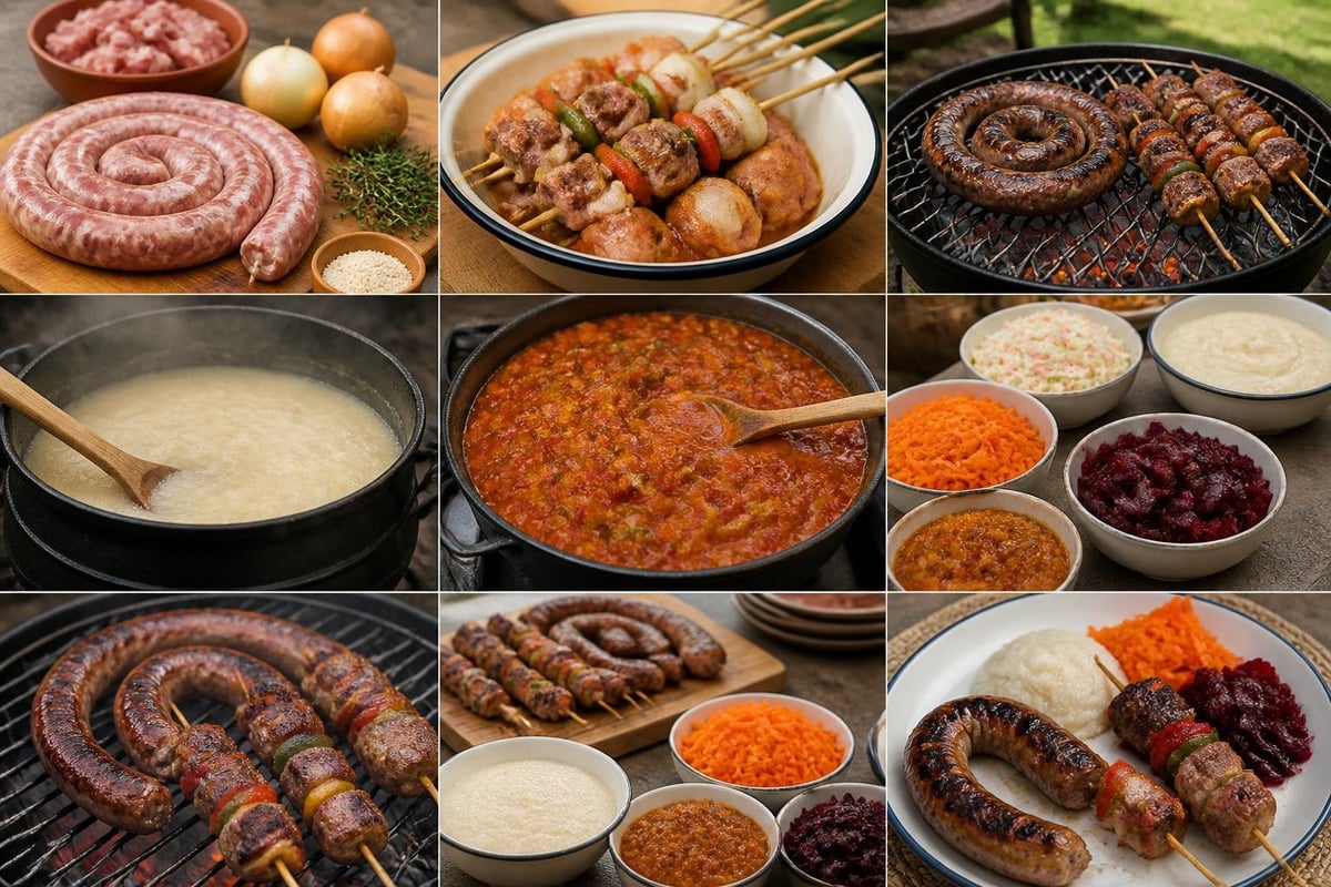 Braai menu preparation
