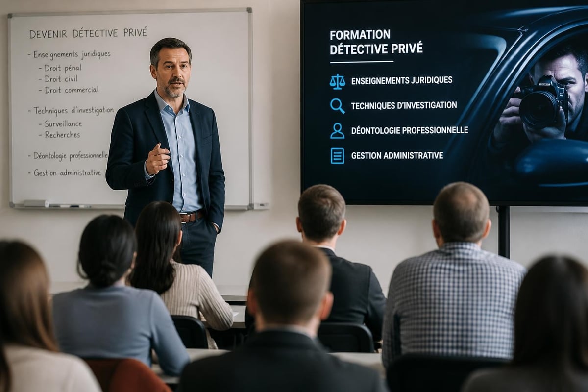 Modules de formation detective prive