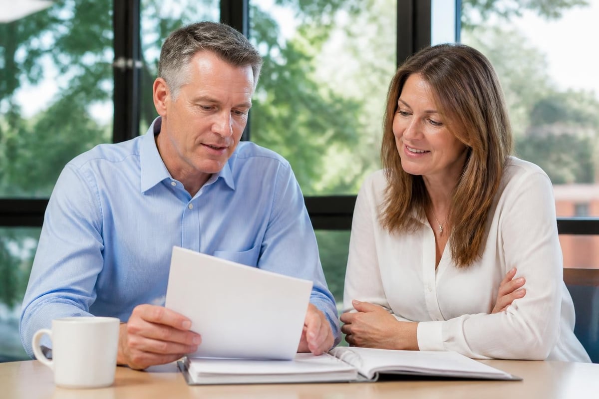 Spousal contribution example