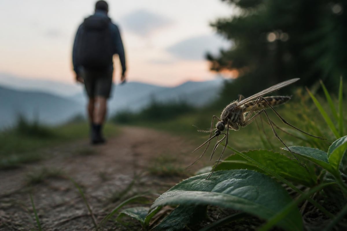 Mosquito hunting behavior and scent detection