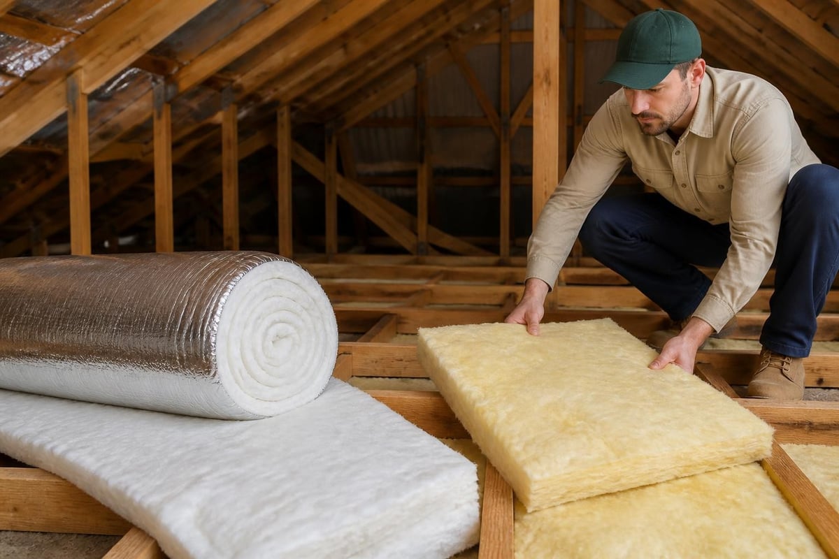 Roof insulation types comparison