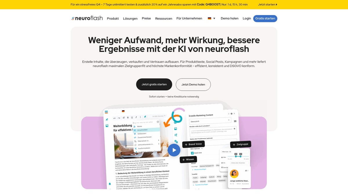 7 ChatGPT Alternative für 2025: Top KI-Optionen im Vergleich - Neuroflash ChatFlash