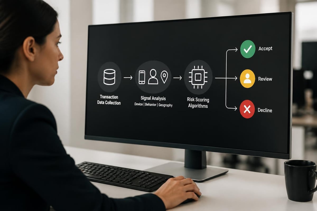 AI fraud detection workflow