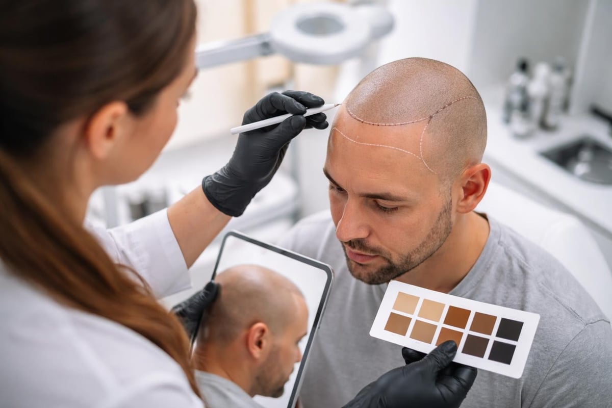 Micropigmentation consultation process