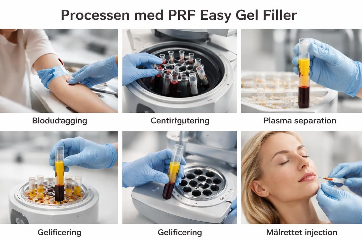 PRF gel filler creation process