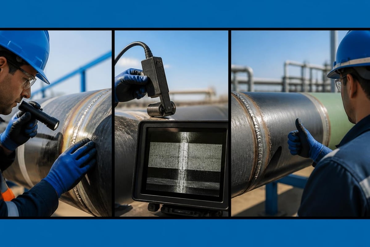 Pipeline weld inspection and acceptance