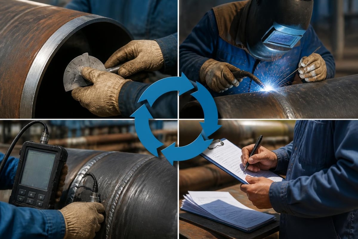 Pipeline project quality control workflow