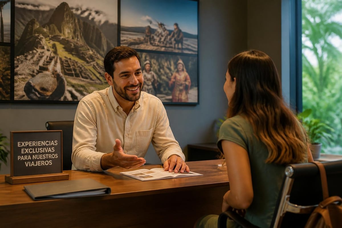 Relación cliente-agencia viajes