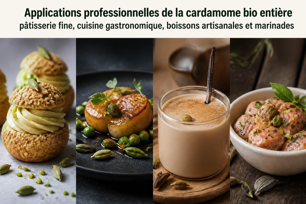 Utilisations culinaires cardamome