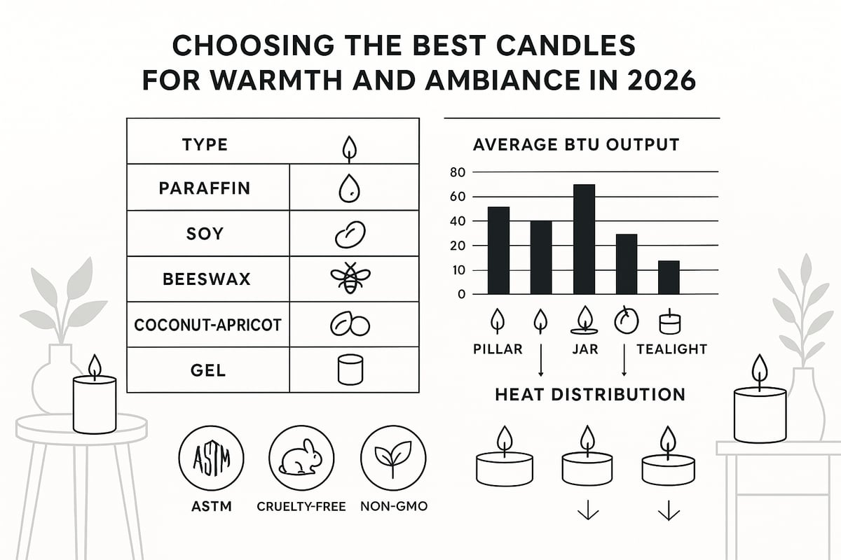 Choosing the Best Candles for Warmth and Ambiance in 2026