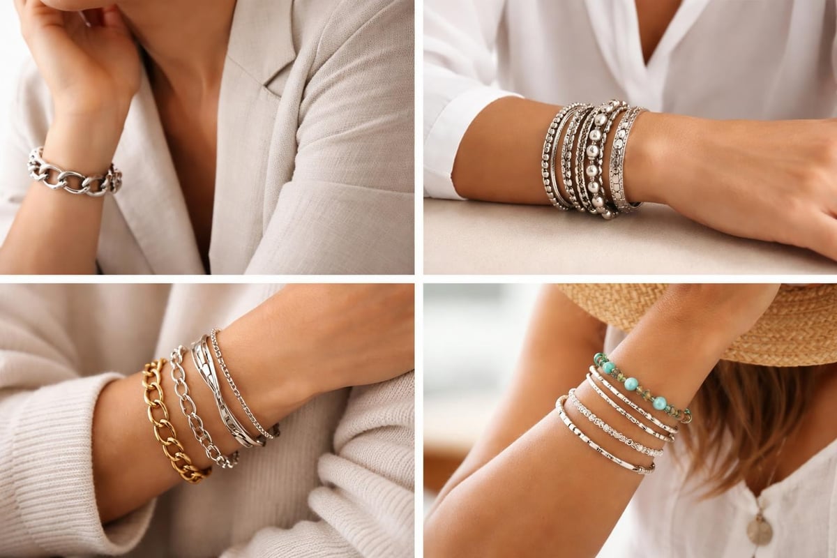 Bracelet styling combinations