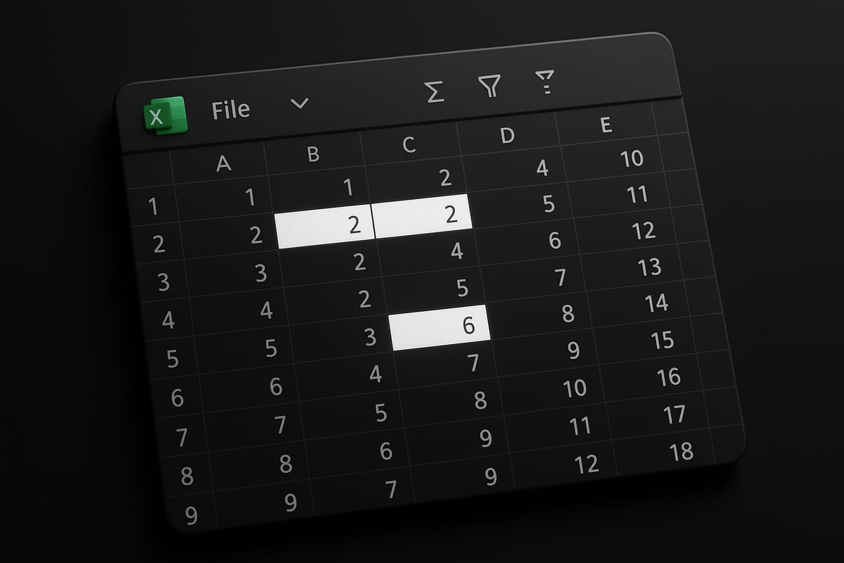 Built-In Excel Tools for Finding Duplicates