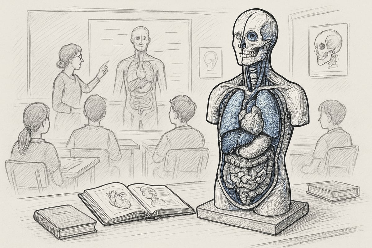 Hvad er en Anatomi Model Torso?