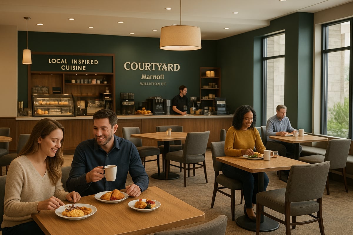 Dining Options at Courtyard Marriott Williston VT