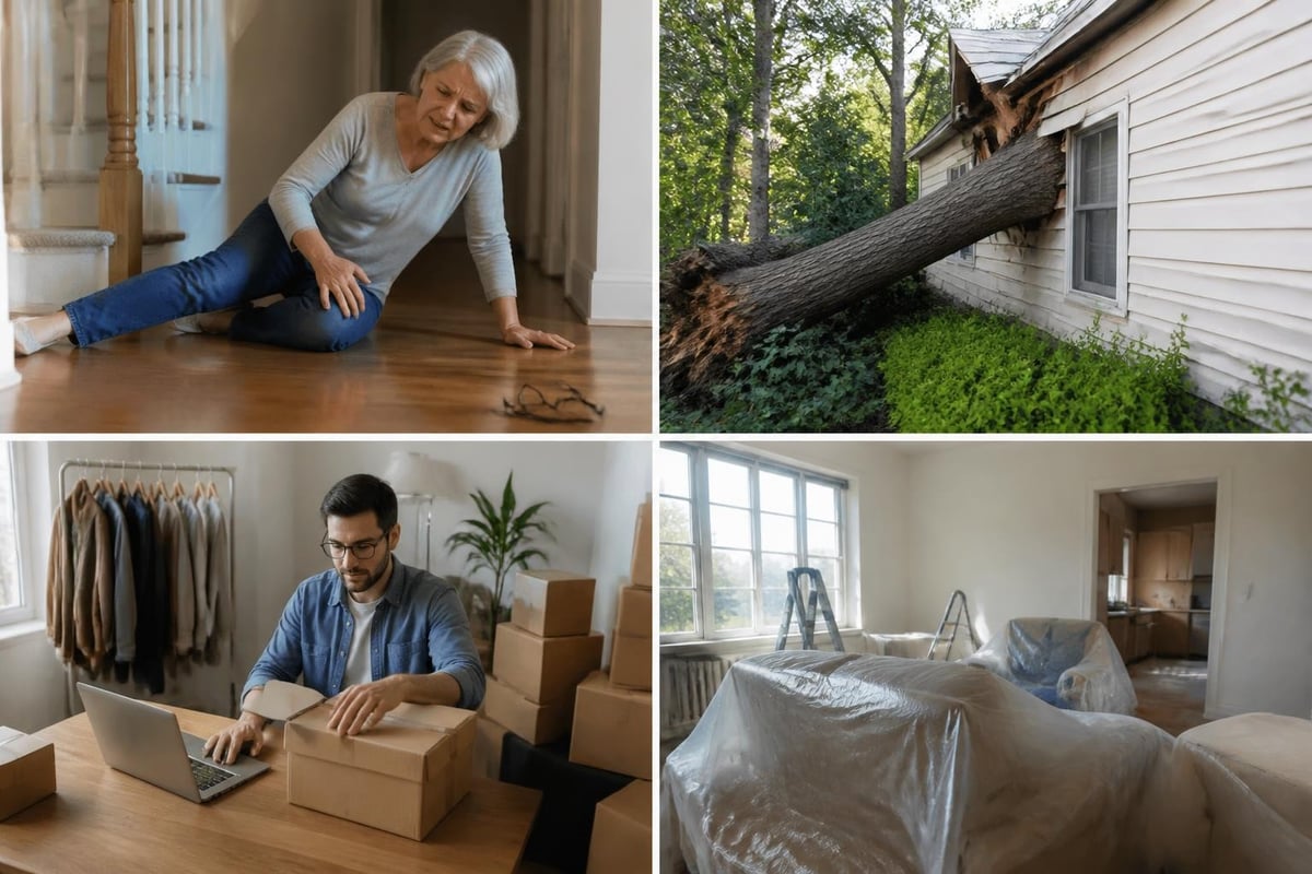 Home insurance liability scenarios