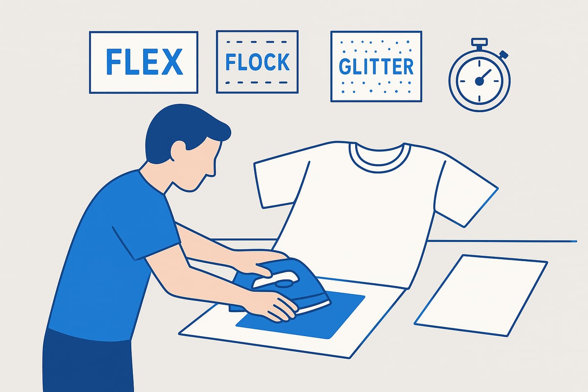 Stappenplan: kleding strijkstickers professioneel aanbrengen