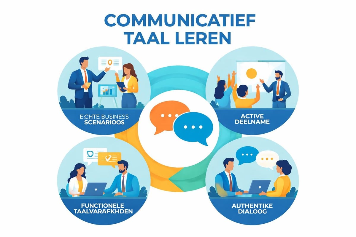 Communicatieve taal leer methode