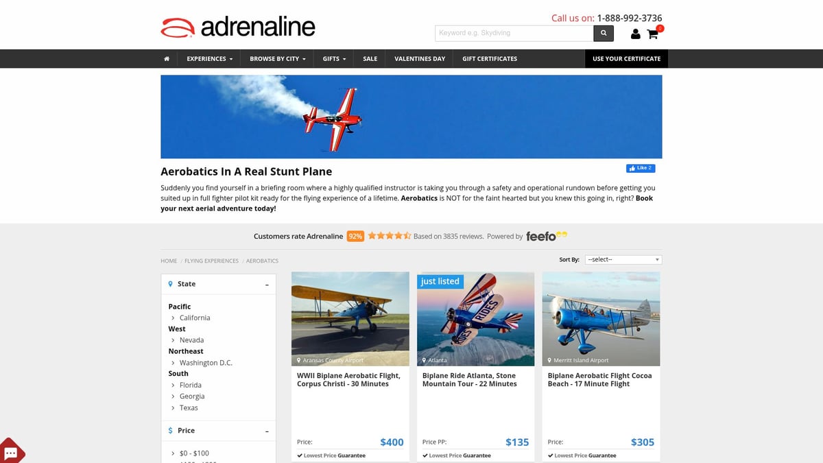 Top 7 Flight Experiences to Try in 2026 - Aerobatic Flights – High-G Thrills & Aerial Stunts