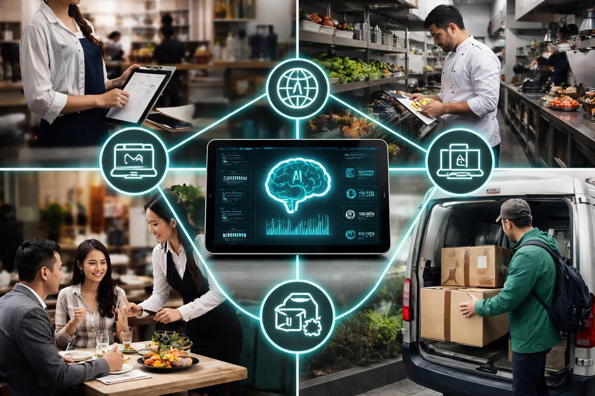 Restaurant using AI for operations