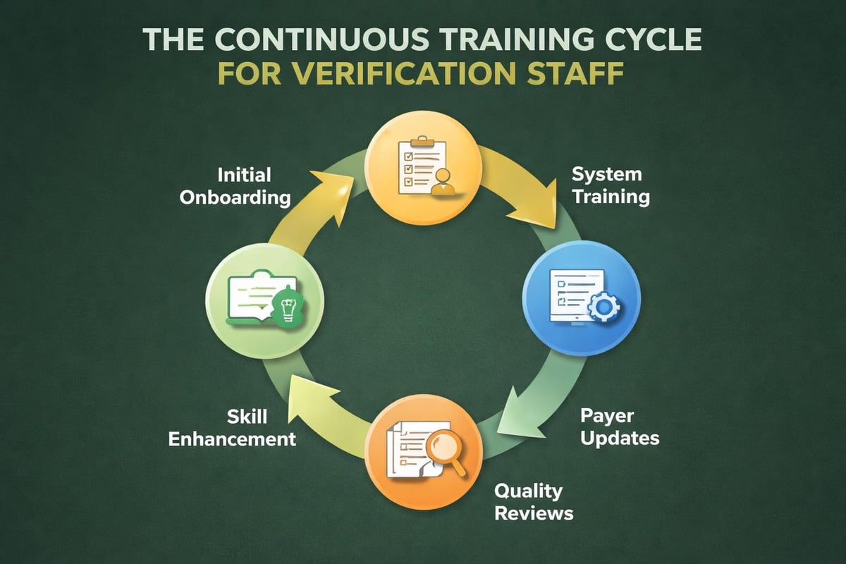 Staff training for eligibility verification
