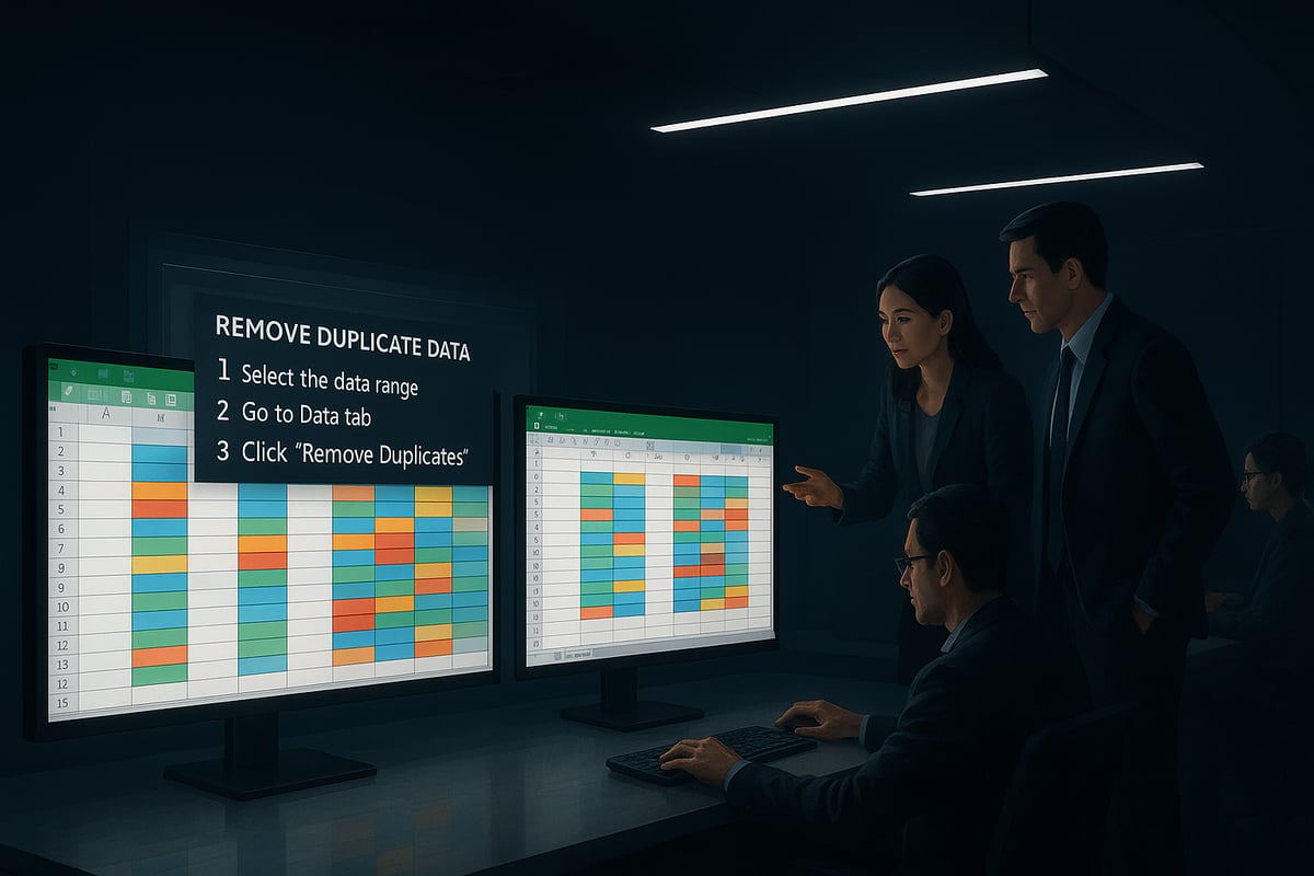 Step-by-Step Guide: How to Check for Duplicates Using Excel’s Built-In Tools