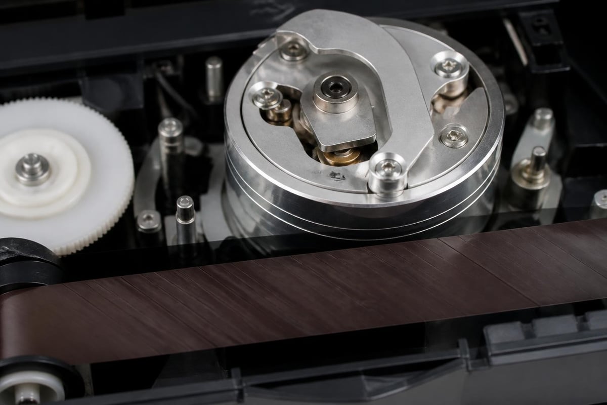 VHS recording mechanism