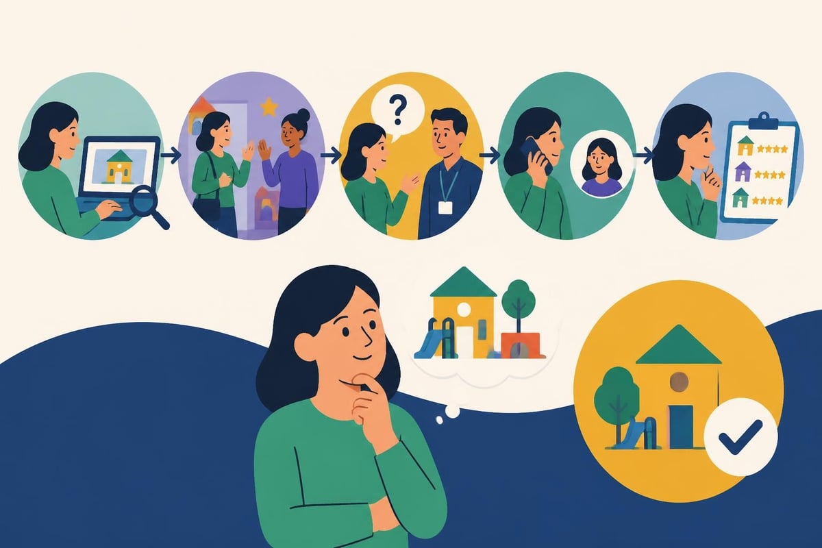 Childcare evaluation process