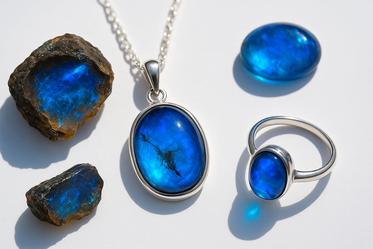 What Makes Dominican Blue Amber Unique?