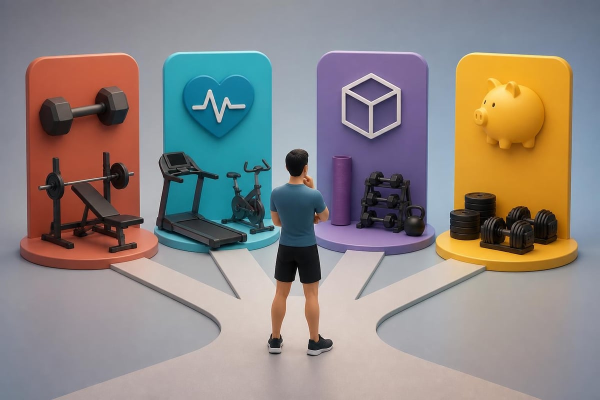 Strength vs cardio equipment decision framework