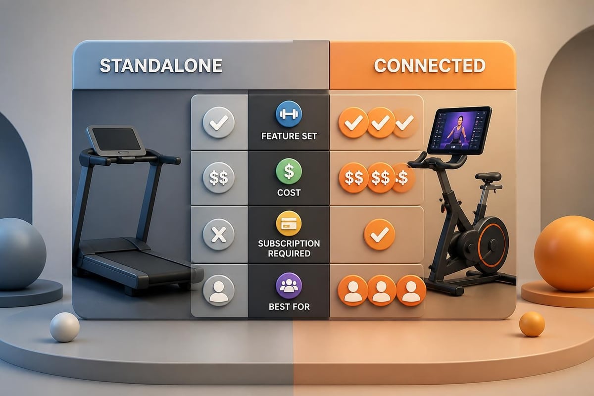 Traditional vs smart fitness equipment comparison