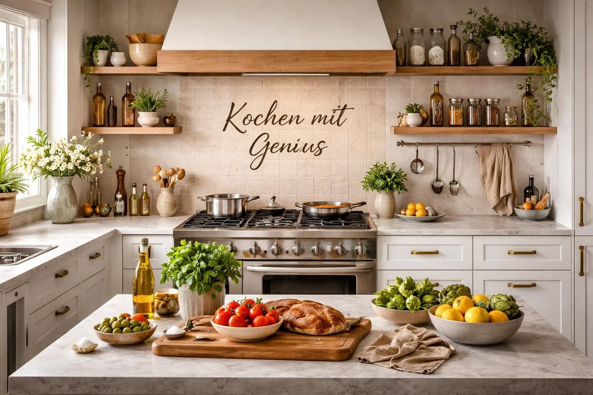 Küchenstyling für Fotografie