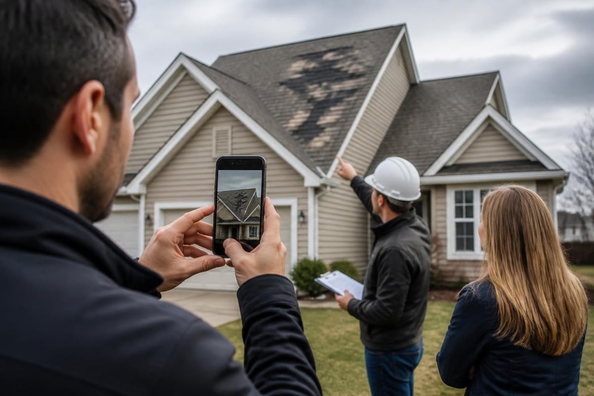 Storm damage assessment process