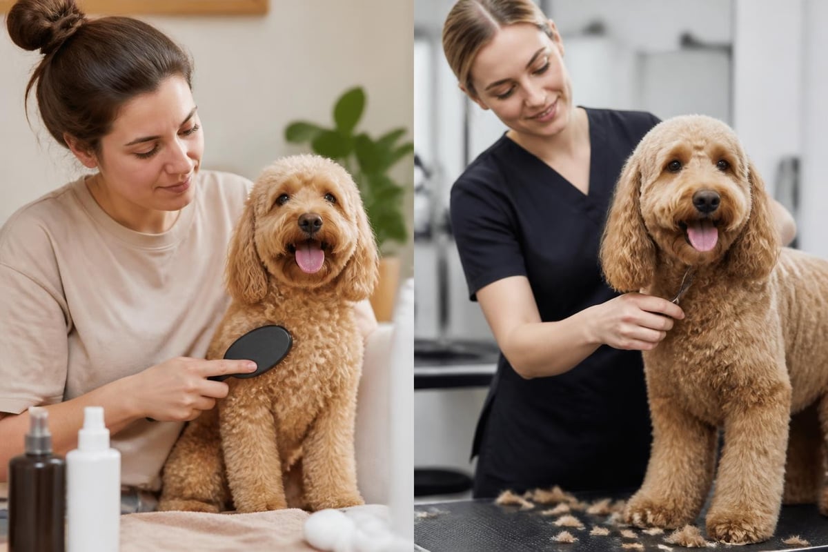 Home vs professional grooming