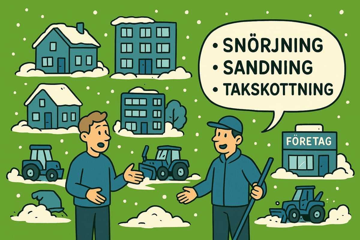 Vad påverkar kostnaden för snöröjning?