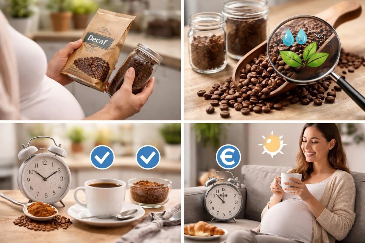 Bonnes pratiques café décaféiné grossesse
