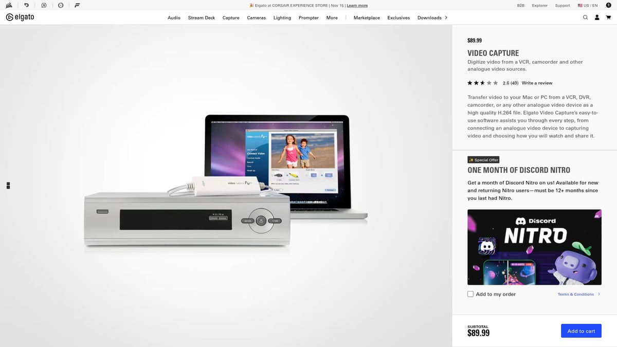 Top 8 VHS to Digital Converter Picks for 2025 - Elgato Video Capture