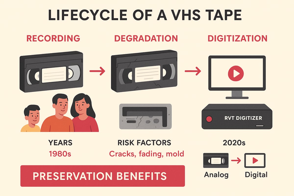 Why Digitize VHS Tapes in 2025?