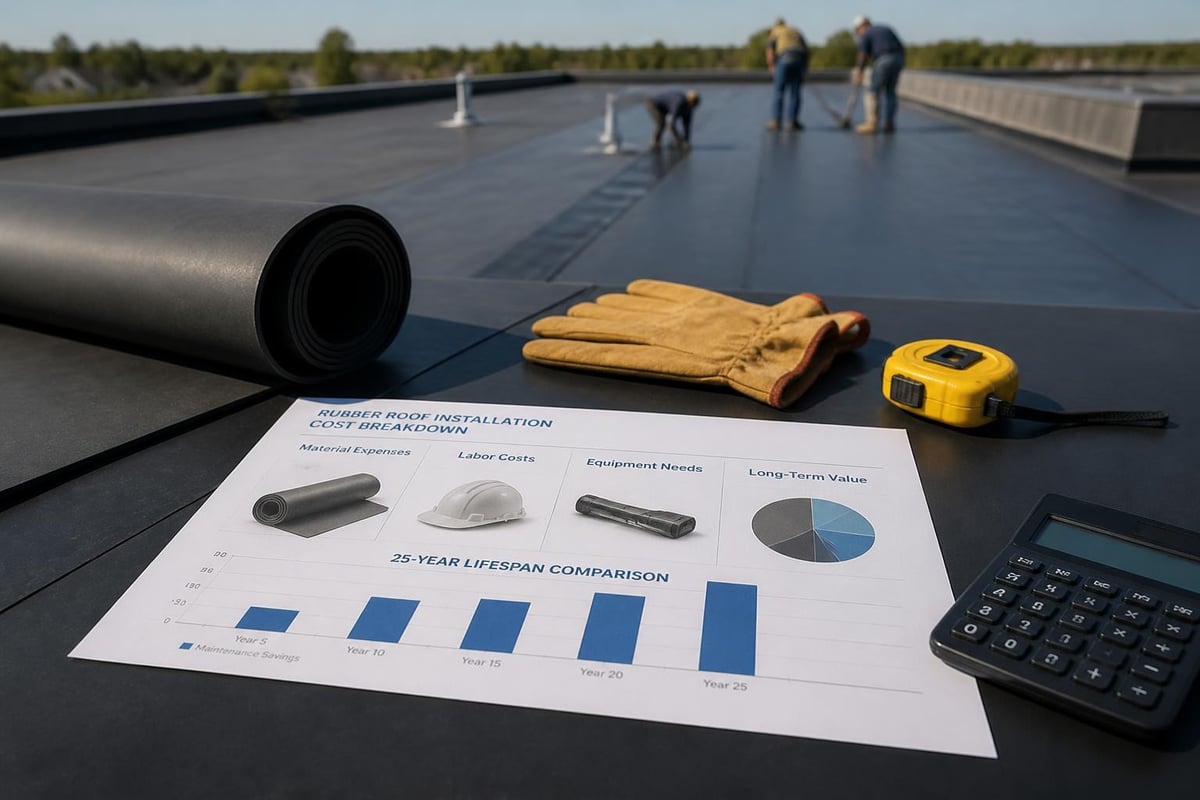 Rubber roof cost analysis
