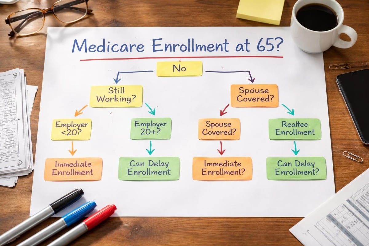 Medicare Starts at What Age? Complete 2026 Guide 3 Medicare decision flowchart