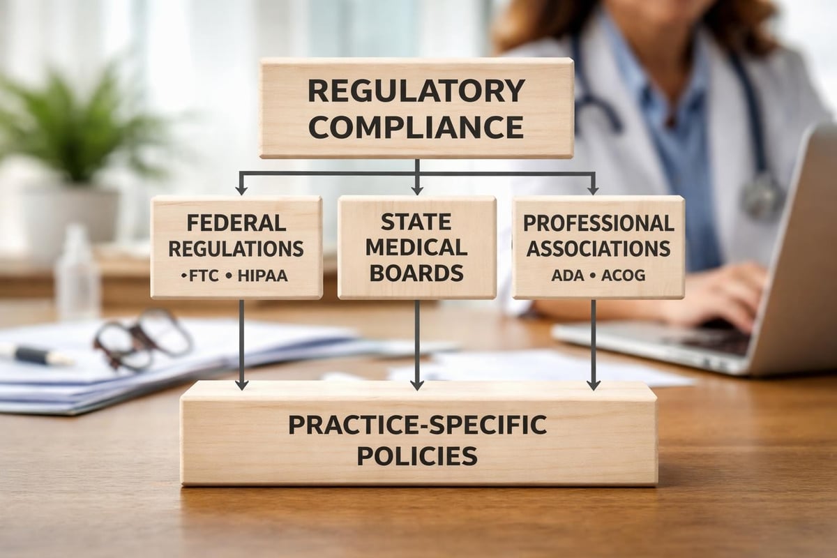 Compliance framework for healthcare advertising