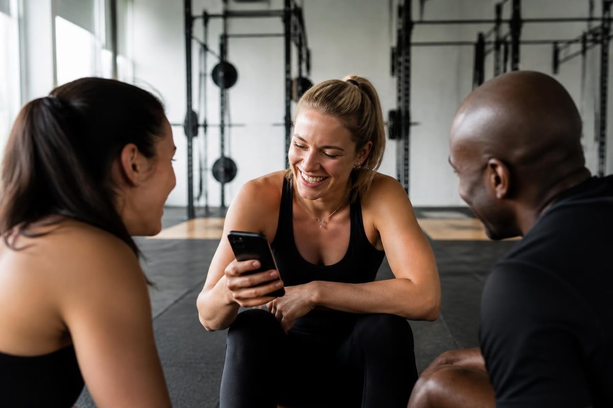 Freeletics community engagement patterns