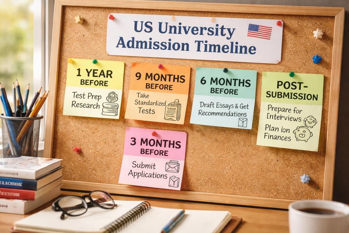 Application Timeline Diagram