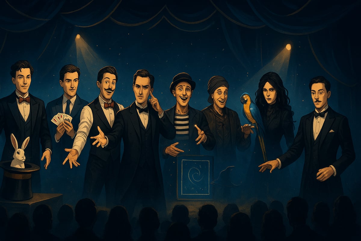 8 Magicien Célèbre à Découvrir Absolument en 2025