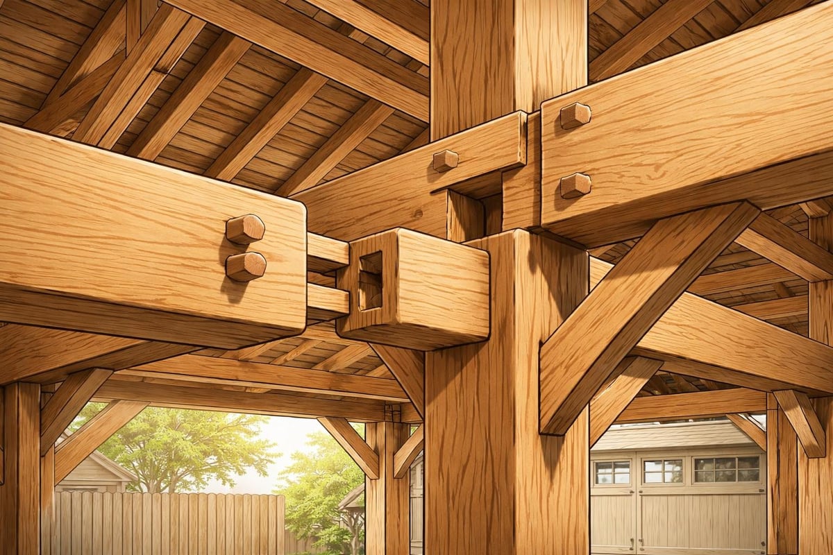 Mortise and tenon joinery process