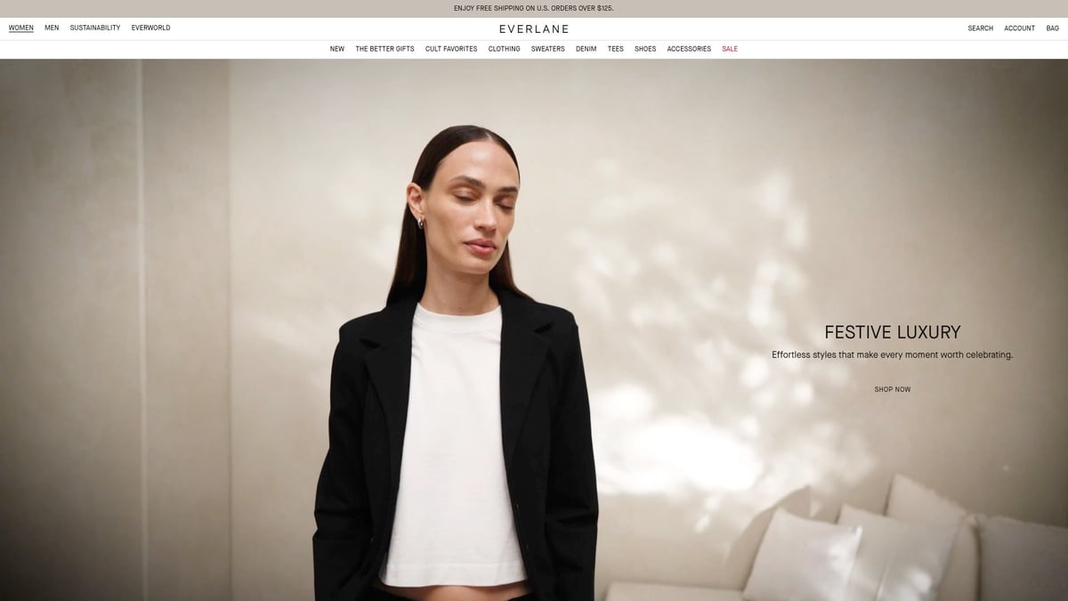 7 Must-Have Quality Clothing Picks For 2025 - Everlane Organic Cotton Uniform Collection